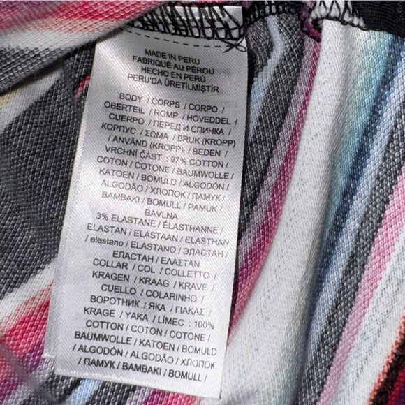 Lauren Ralph Lauren Black Label striped five button polo shirt - Picture 11 of 12